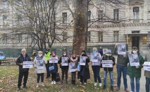 Foto: N.K. / Radiosarajevo.ba / Protesti u Sarajevu zbog smrti djevojčice Džene